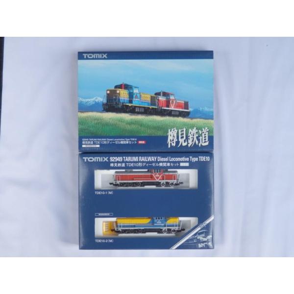 TOMIX Nゲージ 92949 樽見鉄道TDE10形ディーゼル機関車セット