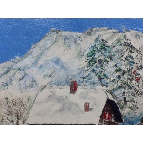 相澤和郎 「雪山風景」 油絵 Ｆ３号 【風景】 /【Buyee】 Buyee - Japanese Proxy Service | Buy from  Japan!