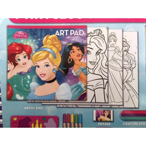ディズニープリンセス お絵かき アートセット お得な16セット コストコ