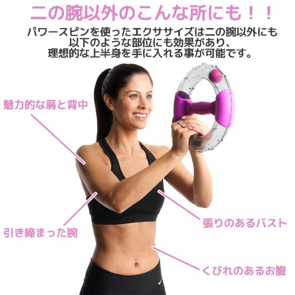 エクササイズグッズ 二の腕 引き締め エクササイズグッズ RPM Sports パワースピン