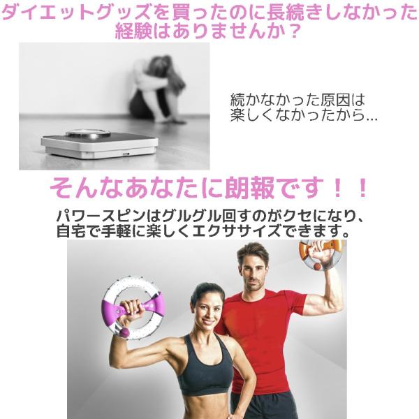 二の腕 引き締め エクササイズグッズ RPM Sports パワースピン