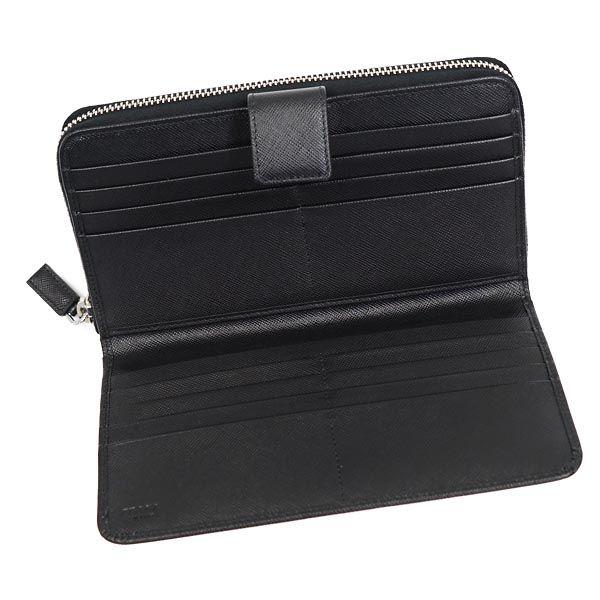 プラダ 財布 長財布 PRADA 2M1411 F0002 NERO 53 SAFFIANO 【型式 