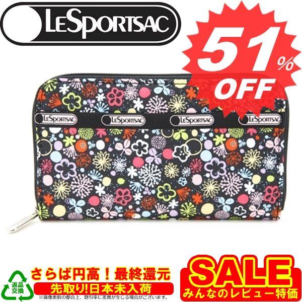 レスポ 財布 LeSportsac レスポートサック 長財布 6506 D025 ポペット