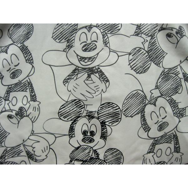 ディズニー ミッキーマウス/ミッキー/ラフスケッチ柄エプロン