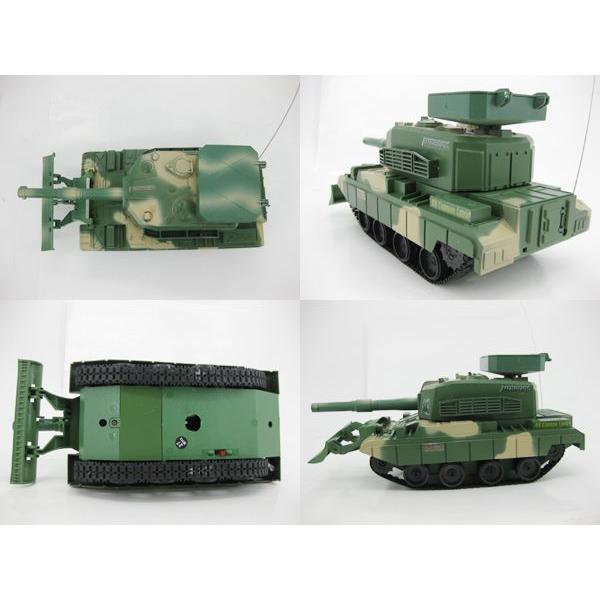 充電式 RCラジコン戦車BB弾発射装置搭載###戦車3883A-GR☆### /【Buyee