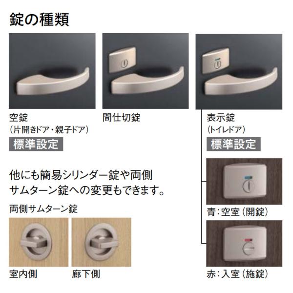 サイズ変更OK】大建工業 ハピア 片開きドアセット 00デザイン 固定枠