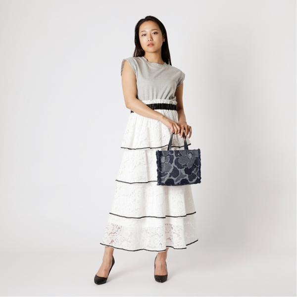 ケイトスペード サム デニム トートバッグ ミディアム サッチェル denim