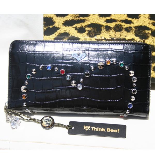 シンクビー 財布 長財布 Think Bee! ミラノ A000749 ブラック