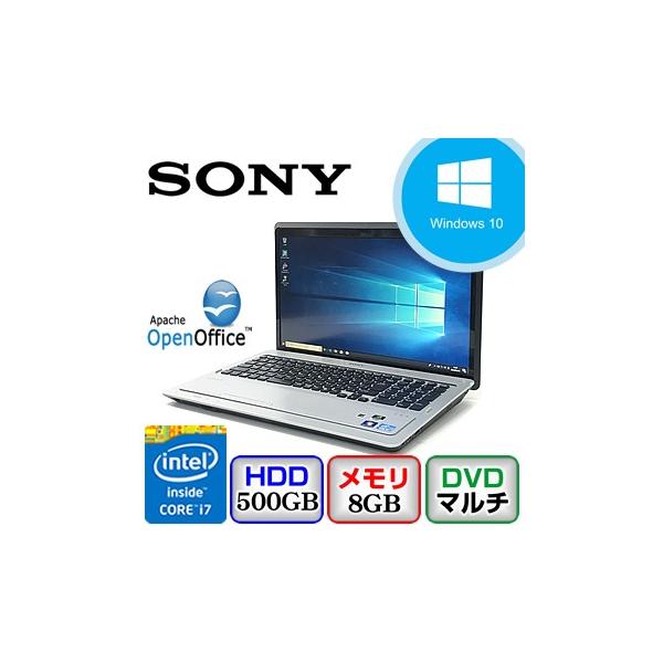 Sony VAIO VPCF22AJ Core i7 500GB ノートPC