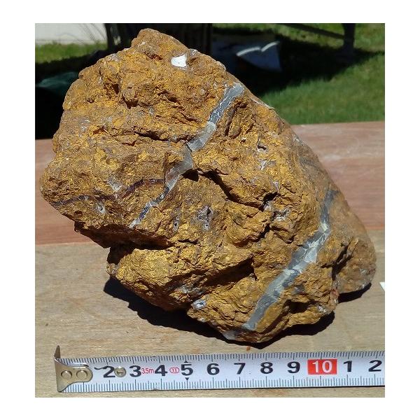 黄玉石 メノウ入り 鑑賞石 イエロージャスパー 碧玉 水石 原石 天然石