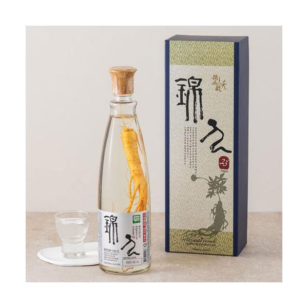 メーカー変更】錦山人参酒720ml×1本高麗人参酒薬酒韓国酒韓国食品