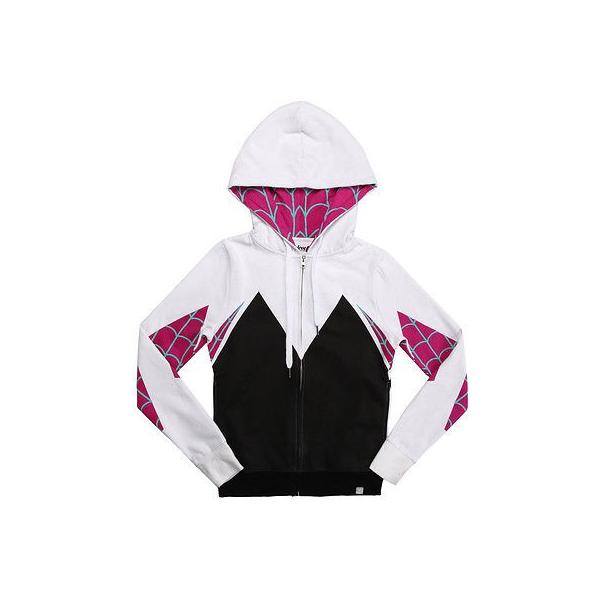 アメリカ人気キャラクター スゥエット パーカー スパイダーマングウェン Spider-Gwen Costume Cosplay Marvel  Comics Licensed Women's Zip Hoodie Sweatshirt /【Buyee】 Buyee - Japanese  Proxy Service | Buy from Japan!