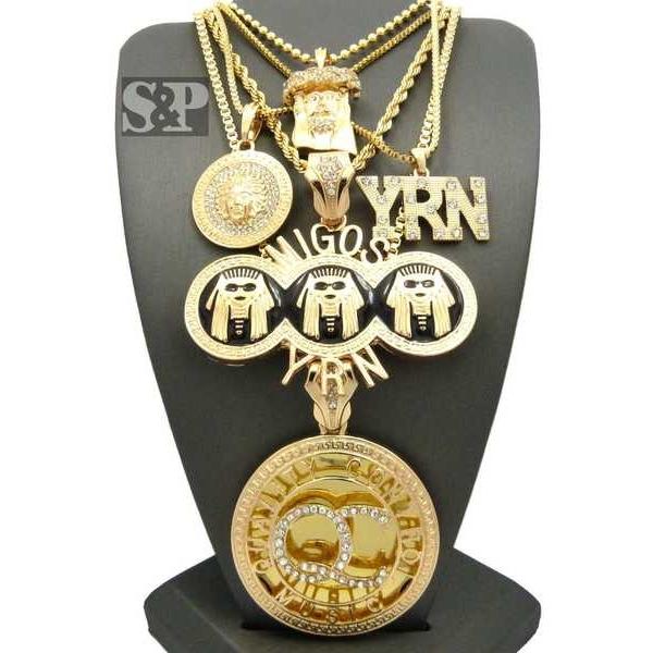 ジーザスネックレス　HIPHOPアクセサリー 楽天市場】【メール便3点まで270円】4カラー JESUS ネックレス