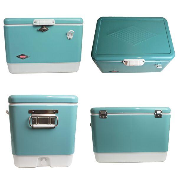 コールマン スチールベルトクーラー 60thモデル ターコイズ Coleman