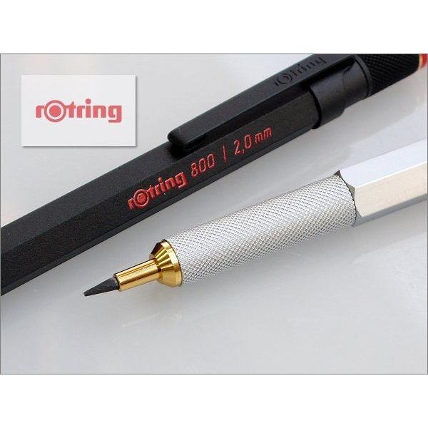 rotring ロットリング 800 製図用ノック式ホルダー シャープペン 2mm芯