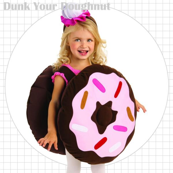 ドーナツ コスチューム 90-105cm ハロウィン 仮装 子供 衣装