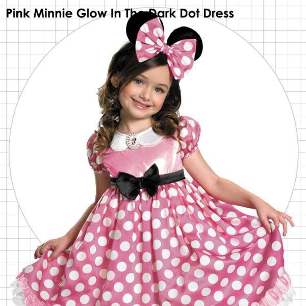 zhengxg] コスプレ衣装◇トゥーンタウン/ミニー/ハロウィン仮装+髪飾り