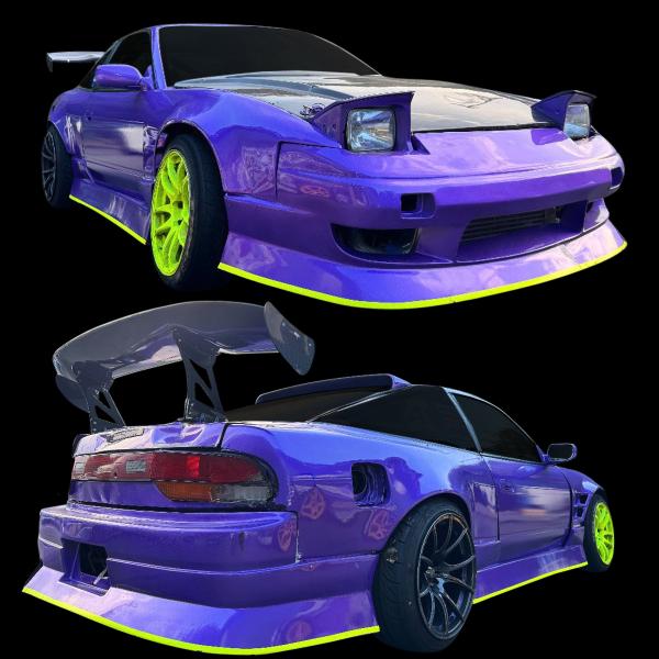 180SX RPS13 エアロセット前期中期後期エアロFRP 未塗装社外品ワン