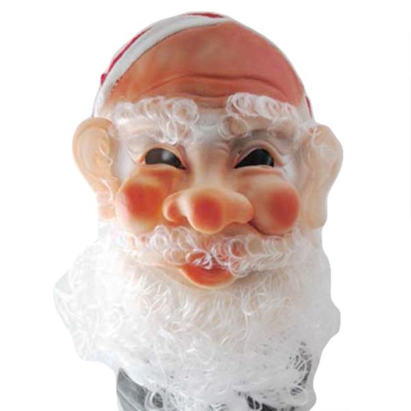 サンタ サンタクロース マスク お面 「SANTA RUBBER MASK」 仮装