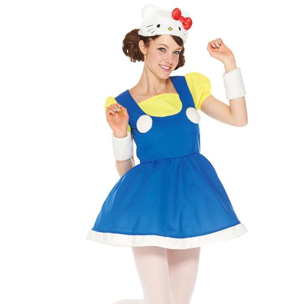 サンリオ ハローキティ 衣装 コスプレ 「大人用 ハローキティ
