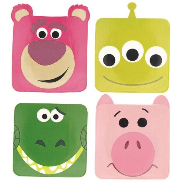 ディズニー食器「スクエア小皿 トイストーリー4個セット」ロッツォ