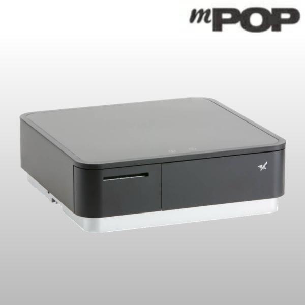 新品】【POSレジ対応】スター精密 mPOP／ブラック【スマレジ