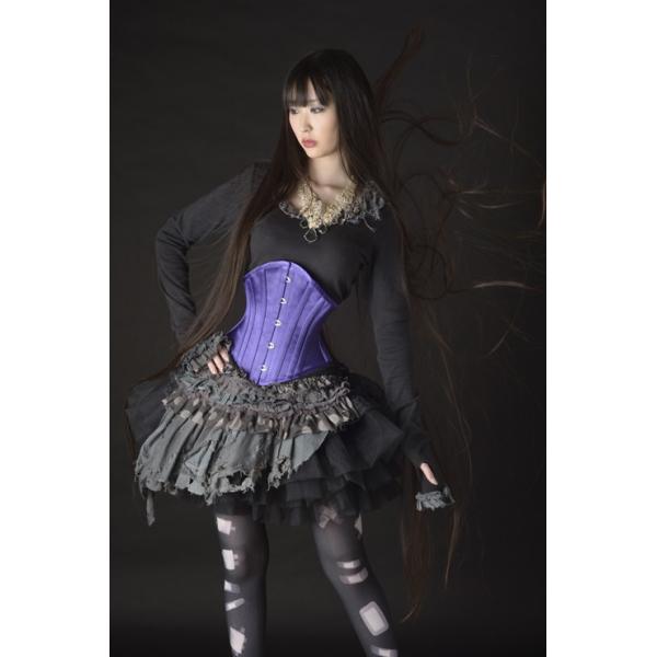 ピュアワンP.C.W 砂時計型コルセットブラック