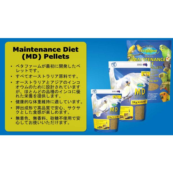 獣医師プロデュース】ベタファーム/VETAFARM MD 2kg