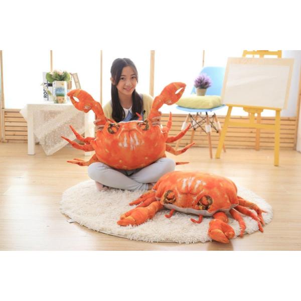 新品　未使用　ずわいガニ　ぬいぐるみ　インテリア　海鮮市場 カニ ぬいぐるみ - メルカリ