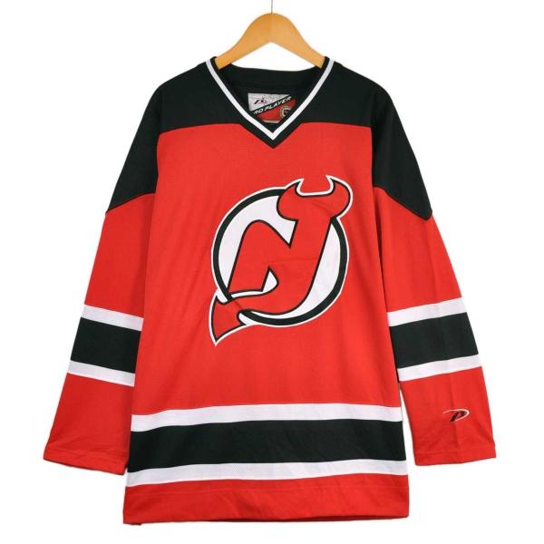 ビッグサイズ PRO PLAYER NHL New Jersey Devils ニュージャージー・デビルス ホッケーシャツ ユニフォーム レッド メンズ2XL相当(31694 ビッグサイズ PRO PLAYER NHL New Jersey Devils