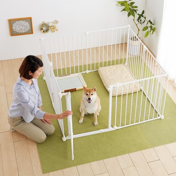 ペットサークル アレンジサークル スチール（幅127×奥行127×高さ65cm） 犬 室内 部屋 柵 ハウス 小屋 犬舎 家 檻 小型犬 中型犬 大型犬  多頭飼い /【Buyee】 Buyee - Japanese Proxy Service | Buy from Japan!