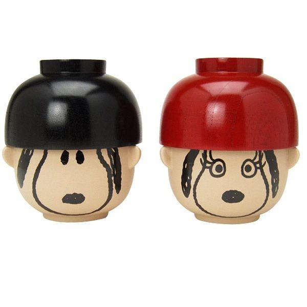 SNOOPY - ペア　茶碗汁椀セット　夫婦茶碗　スヌーピー　ベル SNOOPY - ペア 茶碗汁椀セット 夫婦茶碗 スヌーピー ベルの通販