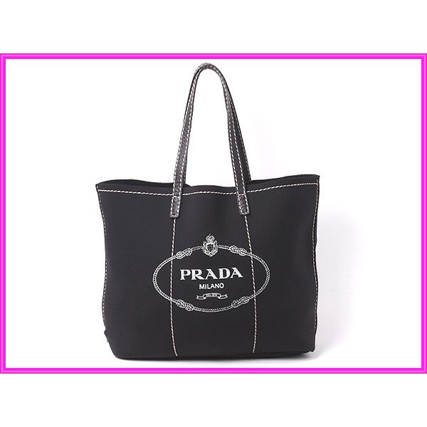 PRADA プラダ BR4623 NERO NEOPRENE ロゴマーク入り ブラック  