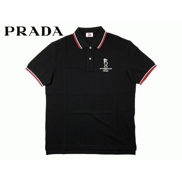 プラダ PRADA AUJ004 NERO 第36回 アメリカズカップ プラダ ロゴ
