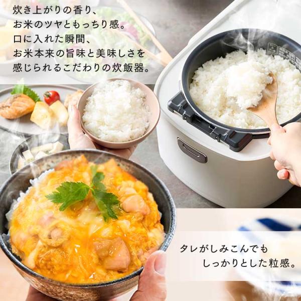 炊飯器 5合炊き 一人暮らし アイリスオーヤマ 糖質抑制 圧力IH炊飯器