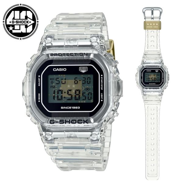 CASIO “G-SHOCK” DW-5040RX-7JR Gショック40周年限定モデル スケルトン