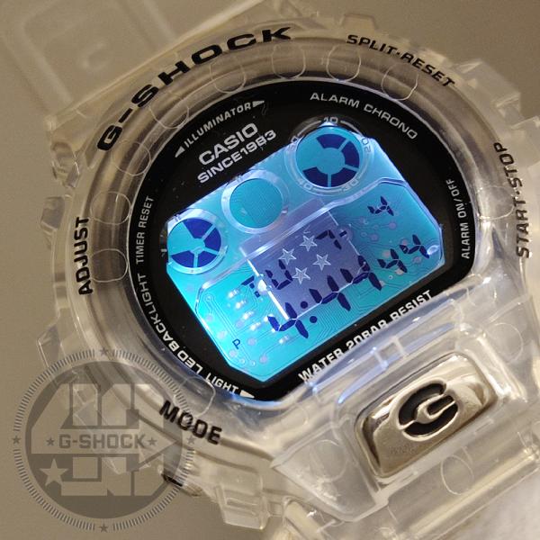 CASIO “G-SHOCK” DW-6940RX-7JR Gショック40周年限定モデル スケルトン