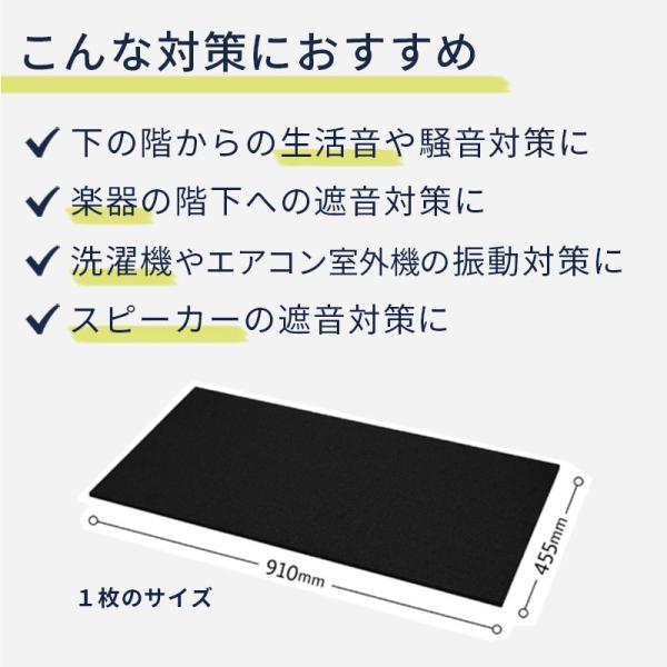 防音マット 防音シート 床 遮音 防振 ピアノ防音 エクササイズ 騒音