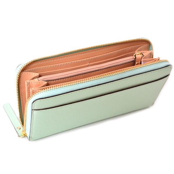 ぐりぐら】kate spade 長財布 ミントグリーン ケイトスペード ミント