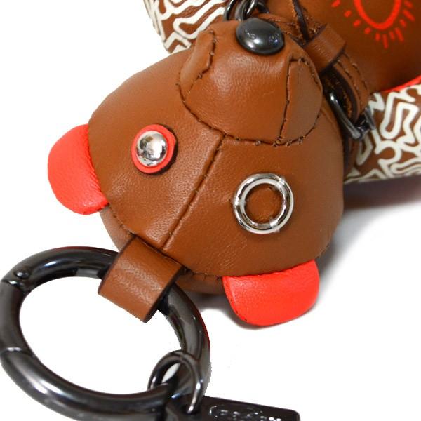 ⭐美品⭐COACH テディベア チャーム キーホルダー オレンジ 【COACH