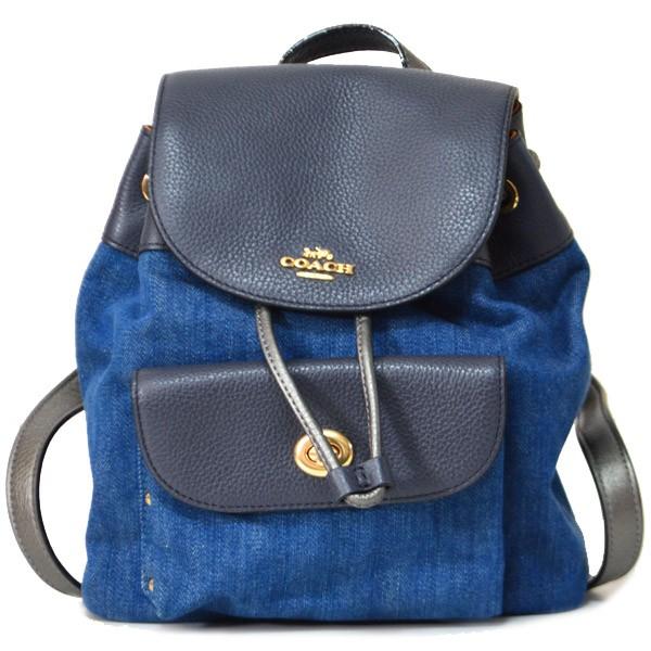 美品 Coach フローラル ツーリング ミニリュック デイパック リュック コーチ バッグ COACH キャンパス フローラル 花柄 レザー ミニ