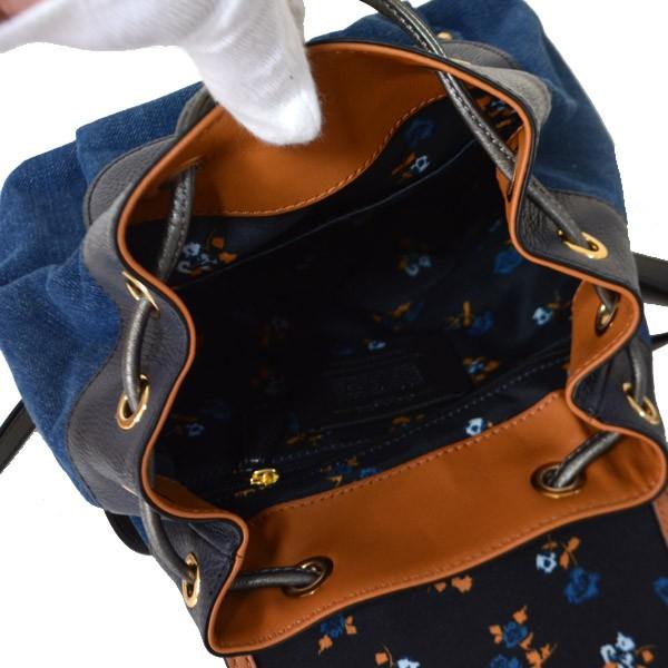 最終値下げ！！コーチ デニム フローラル リュック レザー 新着入荷の通販 リュック デニム コーチ COACH フローラル