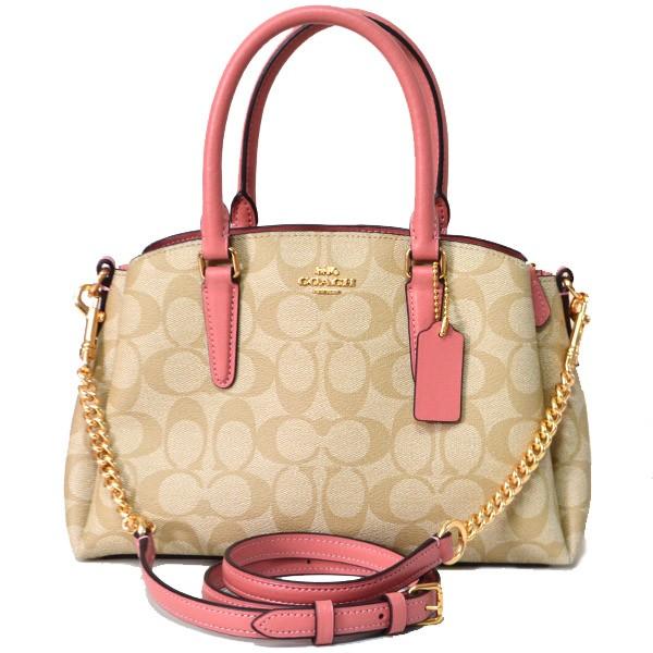 コーチ バッグ COACH コーティング キャンパス シグネチャー ミニ