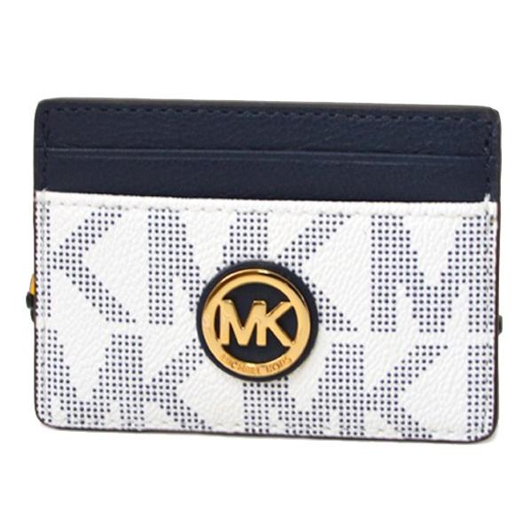 マイケルコース カードケース MICHAEL KORS レザー モノグラム スリム 