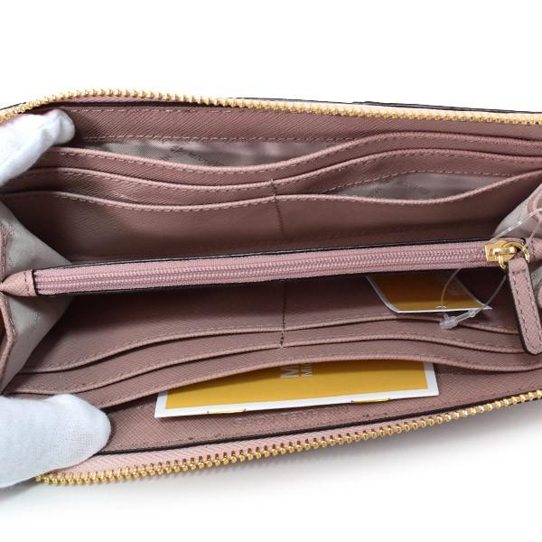 MICHAEL KORS ストライプ長財布 マイケルコース 長財布 MICHAEL KORS コーティング キャンパス