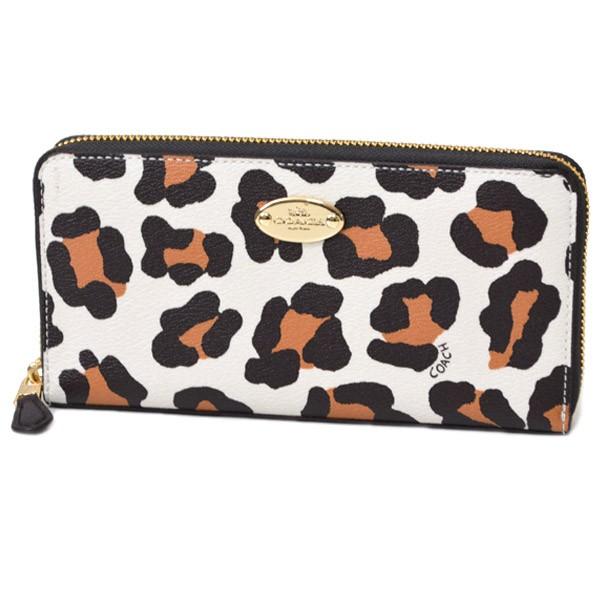 COACH ヒョウ柄 長財布 COACH コーチ 長財布 オセロット ヒョウ柄 レオパード