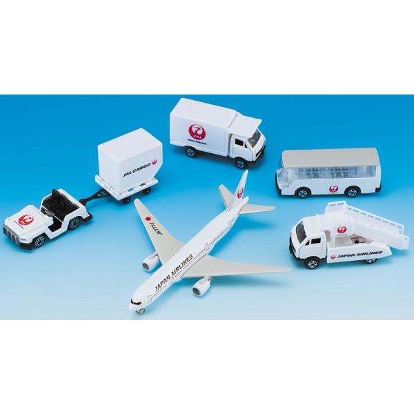 JAL日本航空グッズ商品 ダイキャスト エアポートセットJAL