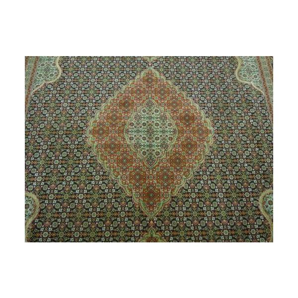 ペルシャ絨毯 ウール＆シルク【タブリーズ マララン産】WS-18