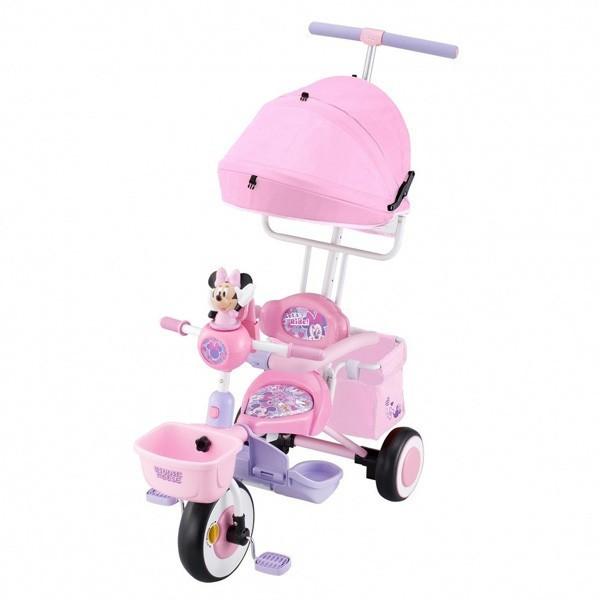 美品　室内のみ　三輪車　タッチフォンカーゴ　ミッキー 三輪車 タッチフォンカーゴ ディズニーキャラクターズ アイデス