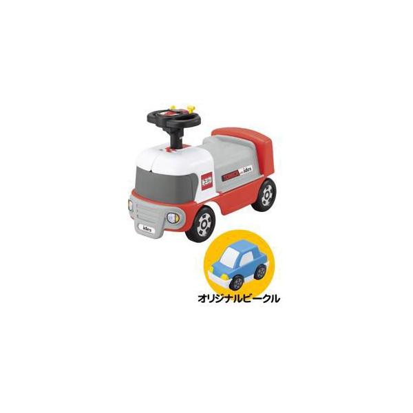 乗用玩具 足蹴り 収納 トミカ サーキットトレーラー アイデス おもちゃ